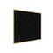 Ghent Bulletin Board, Recycled, 4 ft H x 4 ft W. Oak Frame, Tan Speckled WTR44-TN - alternate 1